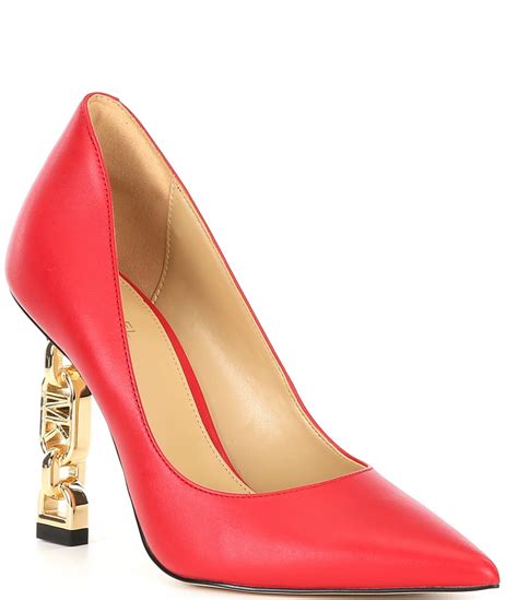 michael kors leather pump